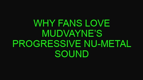 Why Fans Love Mudvayne’s Progressive Nu-Metal Sound