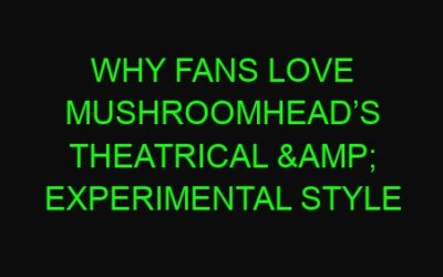 Why Fans Love Mushroomhead’s Theatrical & Experimental Style