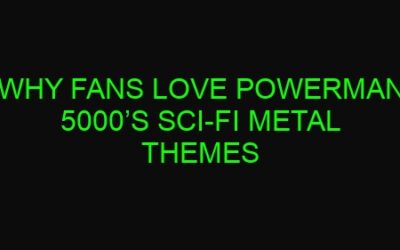 Why Fans Love Powerman 5000’s Sci-Fi Metal Themes