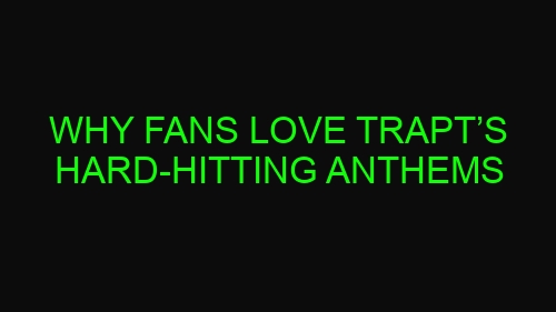 Why Fans Love Trapt’s Hard-Hitting Anthems